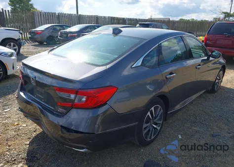 2020 Honda Accord Touring Hybrid from USA, damaged, VIN 1HGCV3F92LA011622